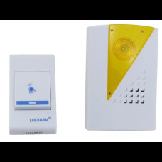 Дзвінок дверний від мережі 220В Luckarm 006 Жовтий