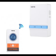 Дверной беспроводной музыкальный звонок Voye V012A 38 мелодий 3 режима громкости от батареек