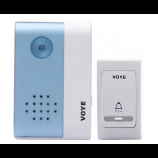 Дверной беспроводной музыкальный звонок Voye V004B 38 мелодий 3 режима громкости от батареек