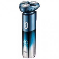 Электробритва аккумуляторная 1200мАч, от USB, бритва VGR V392 Синий