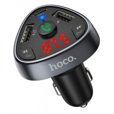 Автомобільний FM-трансмітер модулятор Bluetooth MP3 Hoco E51 Road Treasure