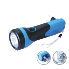 Ліхтар ручний акумуляторний Yajia YJ-209 300 Lumen Чорно-синій