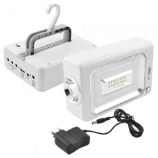 Ліхтар переносний 6869, 16SMD+30SMD, ЗУ 220V, вбудований акумулятор, power bank