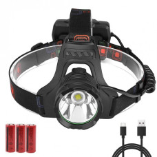 Потужний налобний ліхтар BL 219-P50 ліхтарик 1050 Lumen