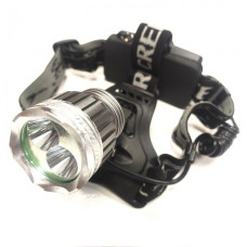 Ліхтар налобний акумуляторний 1858 на 2 діоди + синє світло