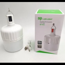 Акумуляторна кемпінгова LED лампа 38W USB зарядка ліхтар світильник 2 режими яскравості 4000mAh DP 7813