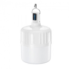 Акумуляторна кемпінгова LED лампа 18W USB зарядка ліхтар світильник 2 режими яскравості 2000mAh DP 7812