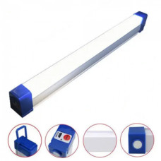 Акумуляторна кемпінгова підвісна лампа світильник з магнітами та сонячною панеллю 70 см CBK BK-700 USB