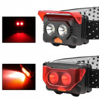 Налобный фонарь 2029-2XPE на батарейках 3хААА с светом и фильтром фонарик 1 РЕЖИМ Налобный фонарь 2029-2XPE на батарейках 3хААА с светом и фильтром фонарик 1 РЕЖИМ