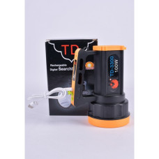 Потужний Світлодіодний Ліхтар TD TD-3300 Прожектор ліхтарик Чорний з оранжевим