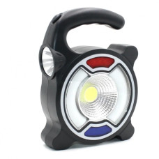 Світлодіодний ручний ліхтар переносний світильник на сонячній батареї з акумулятором Forlife FL-3130