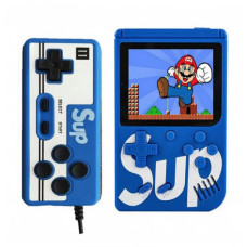 Ігра консоль приставка з додатковим джойстиком dendy SEGA 400 ігор 8 Bit SUP Game Синій