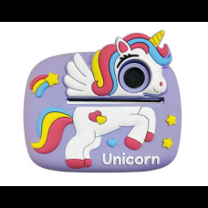 Детский фотоаппарат моментальной печати фото Unicorn 