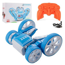 Дитяча трюкова машинка-перевертень на радіокеруванні Stunt Car SY202K-1 Синя