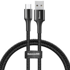 Кабель Baseus Halo Data Micro USB 3A 1м CAMGH-B01 Чорний Оригінал
