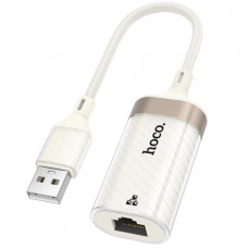 Сетевой адаптер USB to RJ45(LAN), 100 Мбит/с, HOCO UA41 / Сетевая карта / Интернет адаптер Сетевой адаптер USB to RJ45(LAN), 100 Мбит/с, HOCO UA41 / Сетевая карта / Интернет адаптер