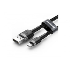 Кабель Baseus Data Lightning 2.4A 1 м (CALKLF-EG1) Чорний Оригінал