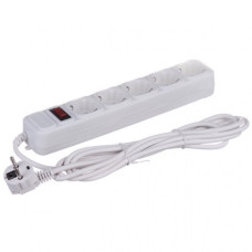 Подовжувач - Мережевий фільтр Greelite на 5 розеток 3 метри кабель