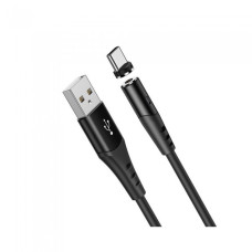 Магнітний кабель USB TYPE C Magnetic USB Cable HOCO X60 Чорний
