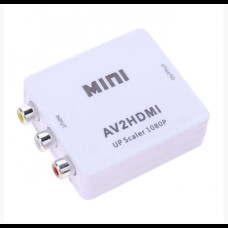 Конвертер RCA (AV) CVBS на HDMI адаптер відео з аудіо 1080P