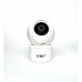 Бездротова поворотна IP камера відеоспостереження WiFi microSD UKC 23ST Біла 