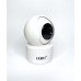 Бездротова поворотна IP камера відеоспостереження WiFi microSD UKC 23ST Біла 