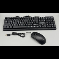 Проводная клавиатура + мышка XSTRIKE X-1012 USB OFFICE