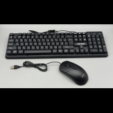 Проводная клавиатура + мышка XSTRIKE X-1012 USB OFFICE