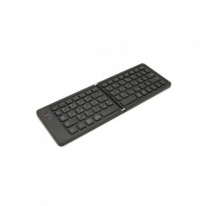 Клавиатура беспроводная bluetooth B023, раскладная, 67 клавиш, (Eng/Pyc), 280x92мм Чёрная