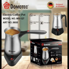 Электрическая мини кофеварка электротурка Domotec MS-127 0.5л 600Вт