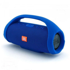 Портативна bluetooth вологостійка колонка JBL Boombox E10 mini FM, MP3, радіо Синя