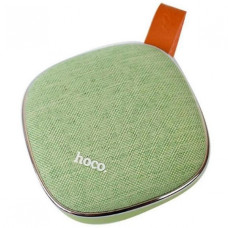 Бездротова колонка Bluetooth HOCO BS9 Light textile Зелена