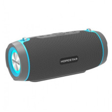 Портативна Bluetooth колонка Hopestar H45 Party ФМ, MP3, USB Сіра із синім