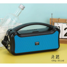 Портативна колонка, акустика J-ipok-P352 із сонячною панеллю Чорний із синім