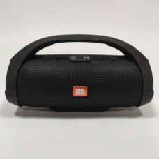 Портативна bluetooth вологостійка колонка JBL Boombox E10 mini FM, MP3, радіо Чорна