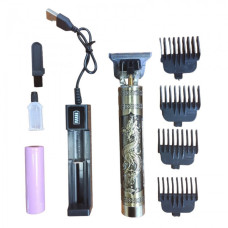 Машинка для стрижки бороди окантувальна WS-T99 DRAGON з 4 насадками різної довжини.