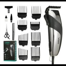 Машинка для стрижки волос VGR V121 от сети / Проводной триммер для стрижки