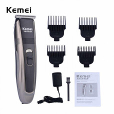 Беспроводная машинка для стрижки волос KEMEI PG-104 с индикатором заряда