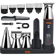 Машинка для стрижки волосся тример 5в1 DSP 90642 для носа та тіла з дисплеєм Машинка для стрижки волосся тример 5в1 DSP 90642 для носа та тіла з дисплеєм