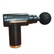 Массажер Аккумуляторный для тела мышечный портативный ручной 4 насадки Fascial Gun 8673