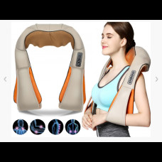 Роликовий масажер для шиї та плечей з ІЧ-прогріванням Massager of Neck Kneading