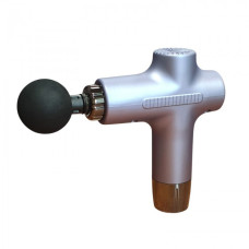 Массажер Аккумуляторный для тела мышечный портативный ручной 6 насадок PRO-THERAPY JY-711 Plus Серый