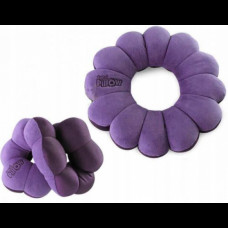 Подушка трансформер для подорожей As Seen On TV Total Pillow Фіолетова