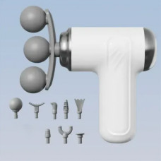Массажер Fascial Gun, Портативный массажный пистолет LM-130 с турборежимом