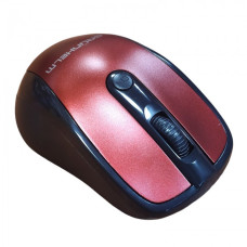 Миша комп'ютерна бездротова GRUNHELM M-510WL мишка Чорна з червоним