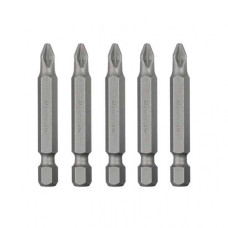 Комплект викруткових насадок PZ2 1/4"*50мм, ACR, S2, уп. 5од., STORM INTERTOOL VT-0204