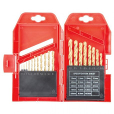 Набір свердел по металу HSS 19 шт INTERTOOL SD-0019