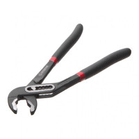 Клещи сантехнические 180 мм, кованое железо 40CrV, поливные двухслойные рукоятки, STORM INTERTOOL NT-0160