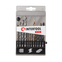 Набор сверл комбинированный, 12 шт. INTERTOOL SD-0112