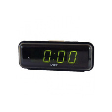 Електронний дротовий цифровий годинник VST 738 Зелене підсвічування